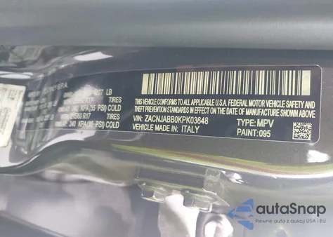 2019 Jeep Renegade Latitude Fwd from USA, damaged, VIN ZACNJABB0KPK03648